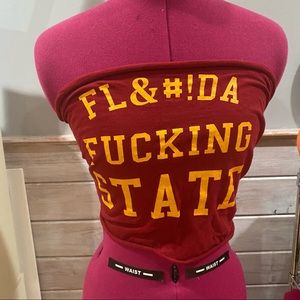 Florida State University FSU Crop Top